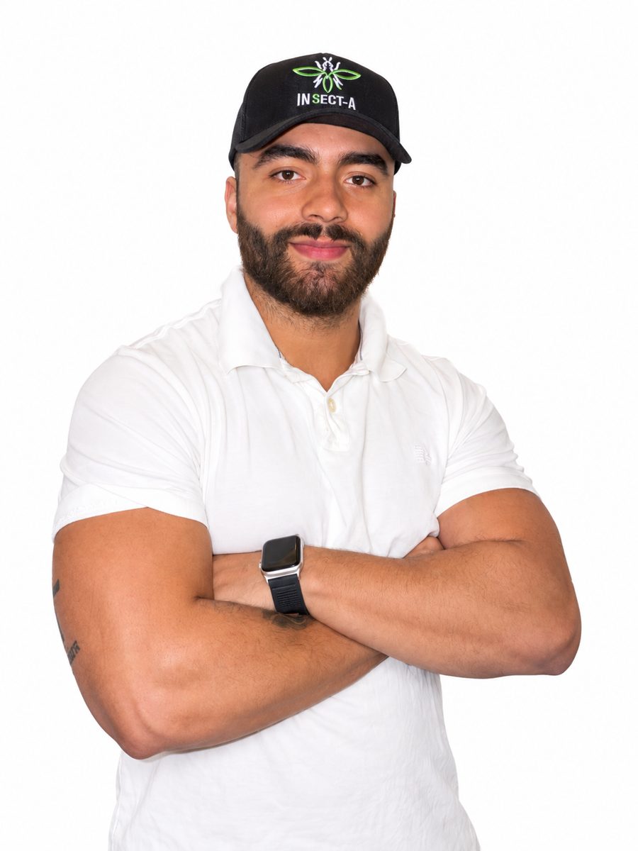 Felipe, fundador de insect-a